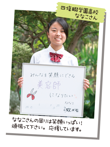 四條畷学園高校 ななこさん