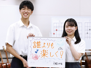 たんたんさん(左)・こしあんさん(右)