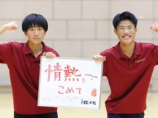 けんしんさん(左)･ながチューさん(右)