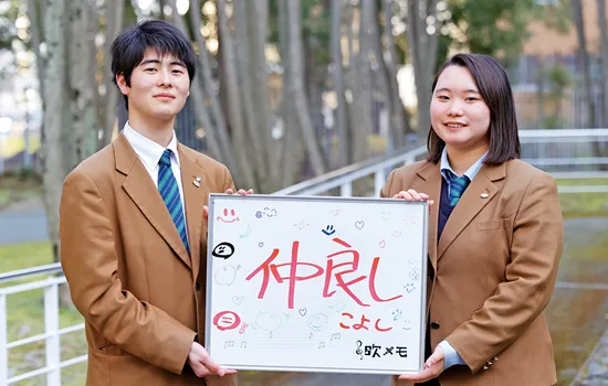 たけとりものがたるさん(左)･バヤシさん(右)