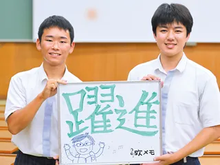 ウィントさん(左)、ヴォルさん(右)